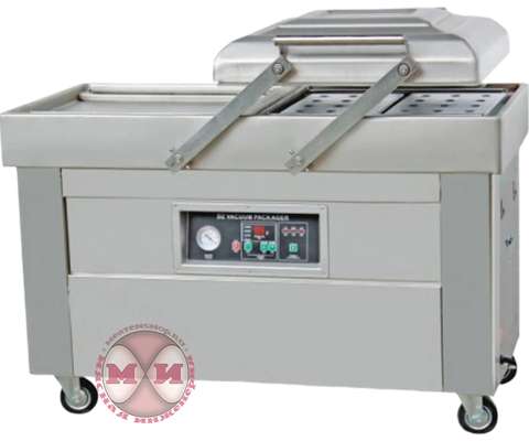 Вакуумный упаковщик DZ-500/2SB SS (нерж, газ)