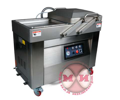 Вакуумный упаковщик HVC-610S/2A-G (DZQ-610/2SA) (нерж., газ, обрезка)