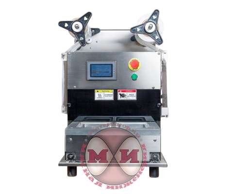 Запайщик лотков полуавтомат Hualian EV-271 (вакуум, газ)