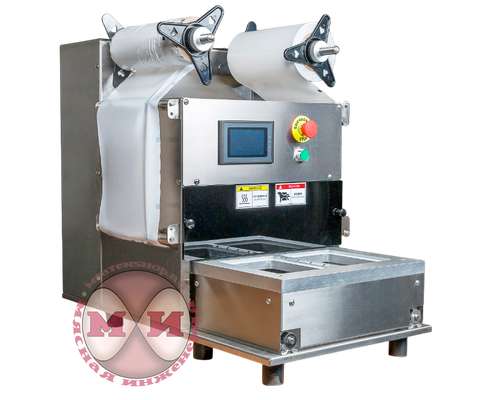 Запайщик лотков полуавтомат Hualian EV-271 (вакуум, газ) (3)