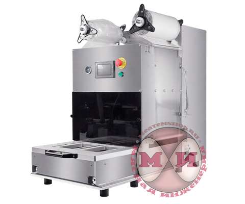 Запайщик лотков полуавтомат Hualian EV-272 (вакуум, газ)