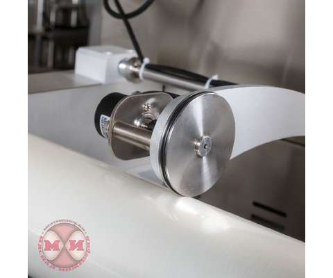 Запайщик лотков полуавтомат Hualian HVT-450R (ротационный, нерж. газ, вакуум, 4 лотка, 187*137*80) 4