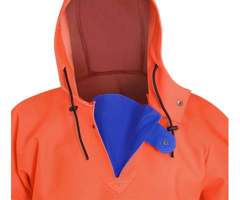 Куртка штормовая влагозащитная удлиненная PROS 1044 HL PLHD FLUO (3)