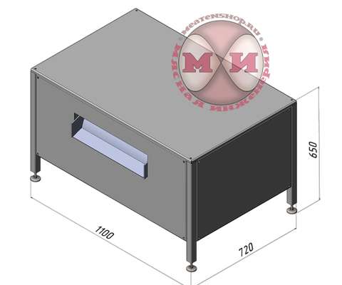 Льдогенератор ЛВЛЧ-2000 (размеры)