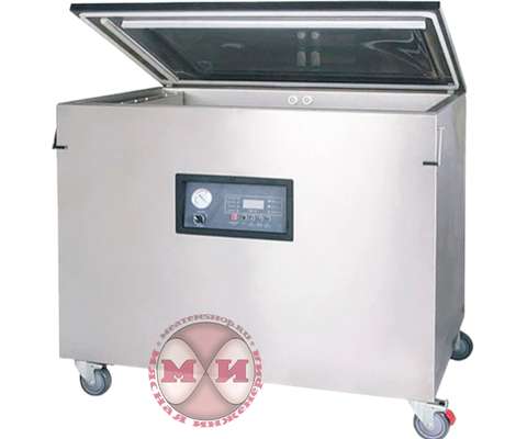 Вакуумный упаковщик DZQ-1000/2L SS (нерж., газ)
