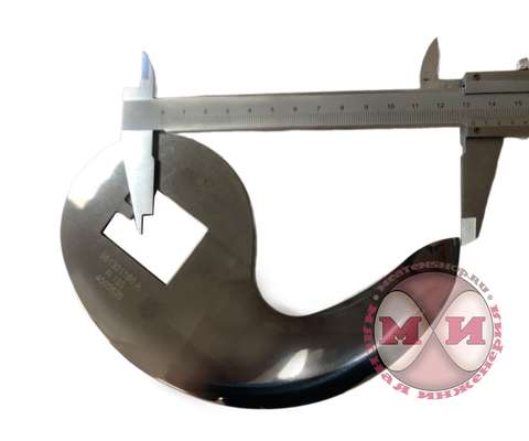 Нож для куттера MADO MTK 662 (R133). Размеры (2)