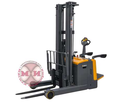 Штабелер самоходный с выдвижной мачтой SMARTLIFT CQD15R (1500 кг; 4,5 м; 24В / 270Ач, PV, EPS)