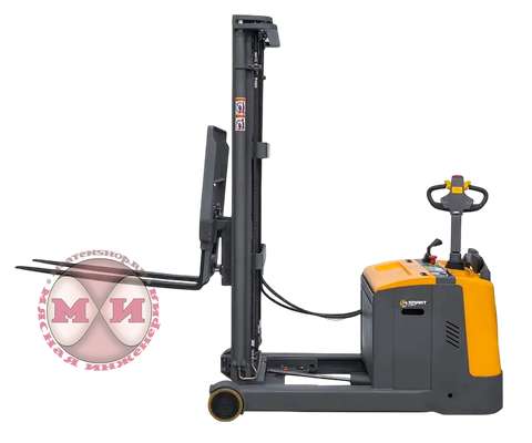 Штабелер самоходный с выдвижной мачтой SMARTLIFT CQD15R (1500 кг; 4,5 м; li-ion 25,6В / 230Ач, PV, EPS)