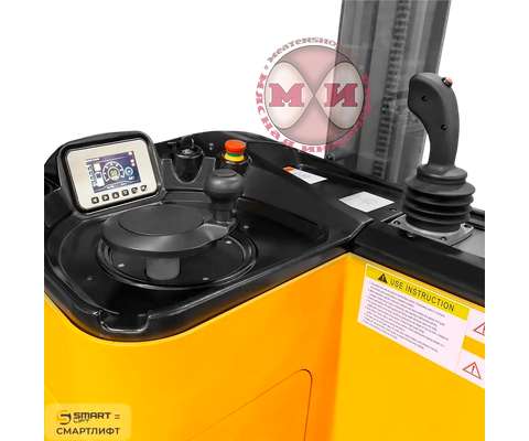 Штабелер самоходный с кабиной SMARTLIFT CDD15C (1500 кг; 6,5 м; 24В / 400Ач, PV, EPS) 5